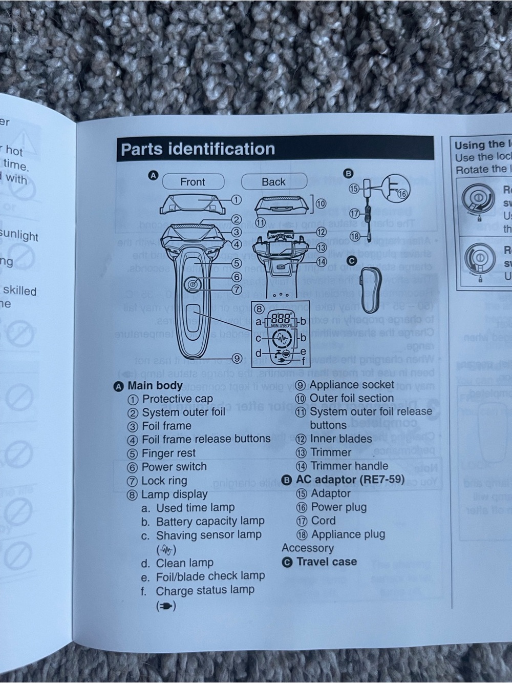 Panasonic ARC5 Electric Shaver - Picture 11 of 11